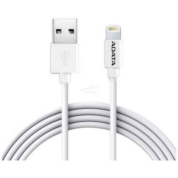 CABLE ADATA USB-A A LIGHTNING – BLANCO