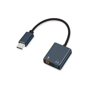 ADAPTADOR ARGOM AUDIO ESTEREO USB-C