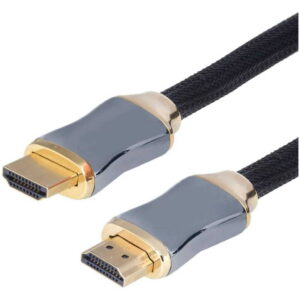 CABLE ARGOM HDMI BRAIDED G 10FT/3M ARG-CB-1920 GOLD PLATED CONECTOR