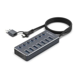 Hub Argom OneAxess 7x on/off Switch Hub – Plug & Play Type-C/USB 3.0