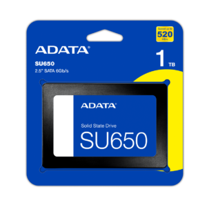 SSD 2.5 Adata Ultimate SU650 – 1TB – 520/450 MB/s