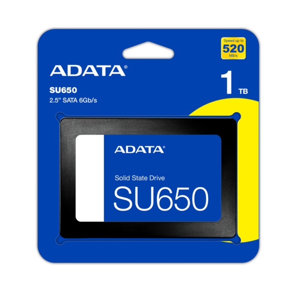 SSD 2.5 Adata Ultimate SU650 – 1TB – 520/450 MB/s