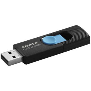 Memoria USB Adata UV220 – USB 2.0 – 64GB – AZUL