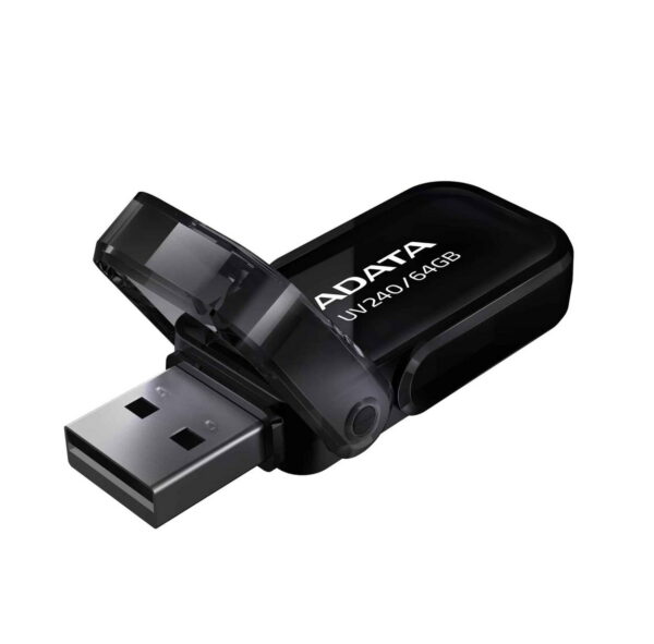 Memoria USB ADATA UV240 – USB 2.0 – 64GB – NEGRO