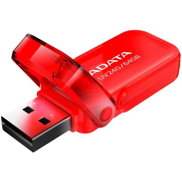 Memoria USB ADATA UV240 – USB 2.0 – 64GB – ROJA