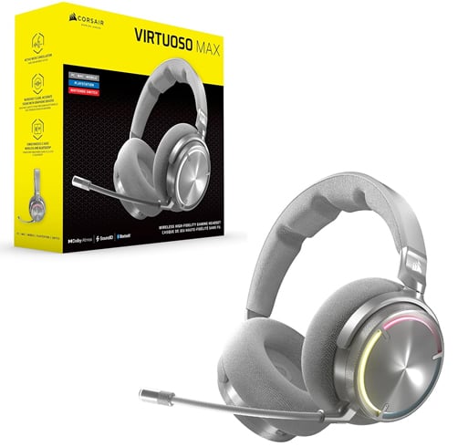 Corsair Virtuoso Max – Wireless – Gris