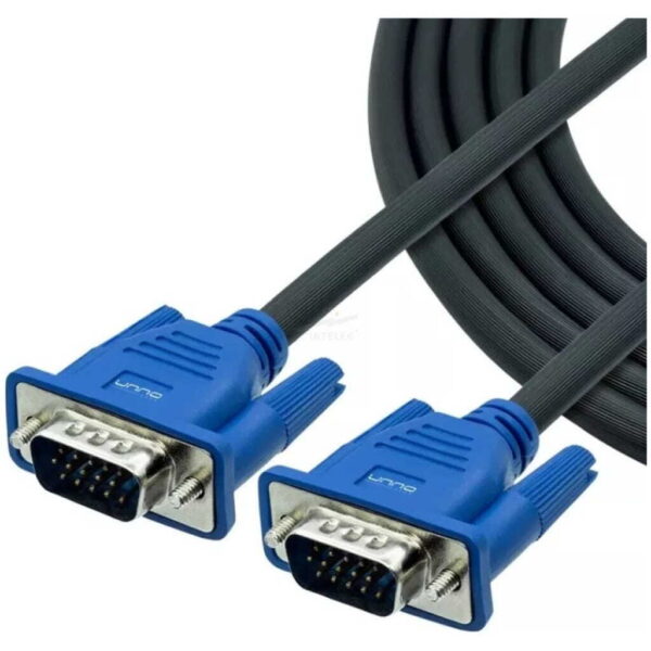 CABLE UNNO VGA MACHO A MACHO 1.8Mts