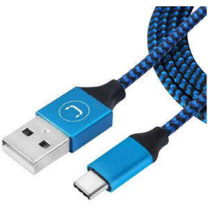 Cable UNNO USB A USB-C – AZUL
