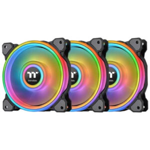 VENTILADOR THERMALTAKE RIING QUAD 12 RGB – 3PACK