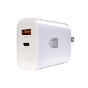 CARGADOR DE PARED CASE LOGIC – CARGA RAPIDA – USB-A Y USB-C 65W