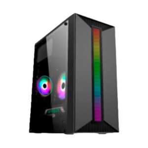 Case Gamer Eagle Warriors CM16KTRA001C Micro ATX USB 2.0 + Audio + USB 3.0 RGB Strip