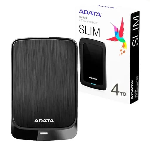 Adata HV320 4 TB USB 3.2 Negro