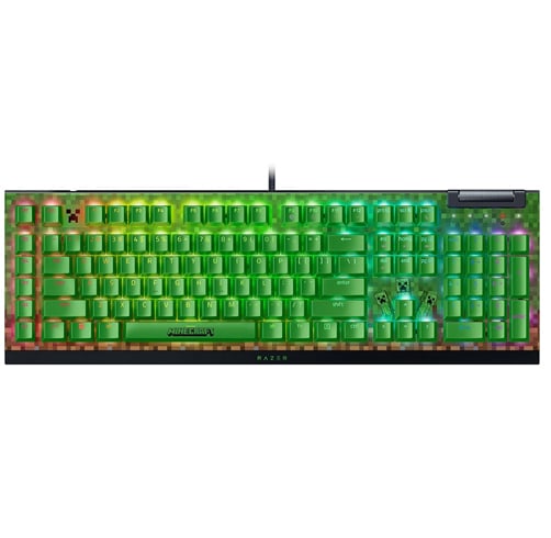 Razer BlackWidow V4 X – Minecraft Edition
