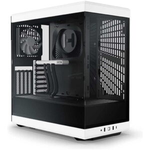 CASE HYTE Y40 – ATX – TEMPERADO – BLANCO – NEGRO – MID TOWER