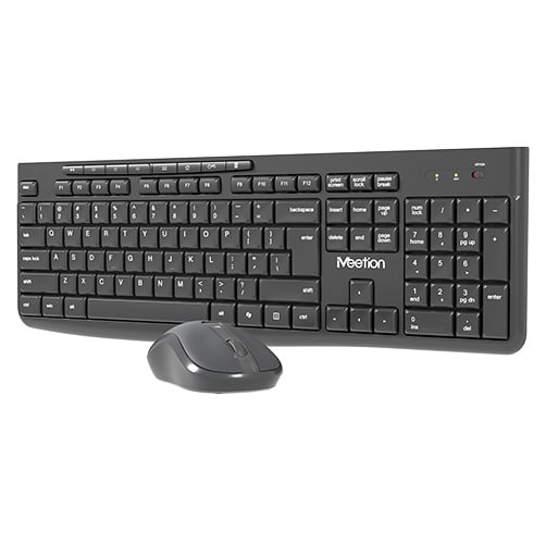Teclado y Mouse Meetion CW295 – Wireless – Negro