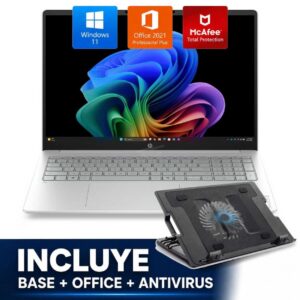 COMBO LAPTOP HP OMNIBOOK 3 16-BU0305DX – CORE ULTRA 5-225U – 8GB – 512GB-SSD – 16″TOUCH – W11