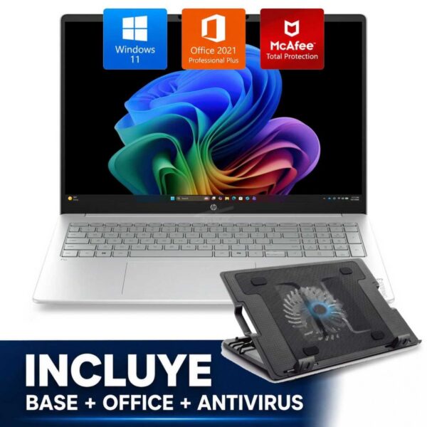 COMBO LAPTOP HP OMNIBOOK 3 16-BU0305DX – CORE ULTRA 5-225U – 8GB – 512GB-SSD – 16″TOUCH – W11