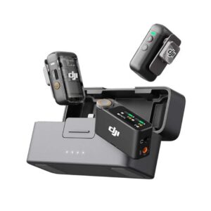 MICROFONO DJI MIC 2 – 2TX – 1 RX – CON ESTUCHE DE CARGA