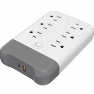 Regleta de Pared UNNO TEKNO de 6 EN 1 – USB