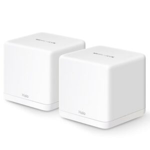Mercusys AX1500 Whole Home Mesh Wi-Fi 6 System Halo H60X – 2 Pack