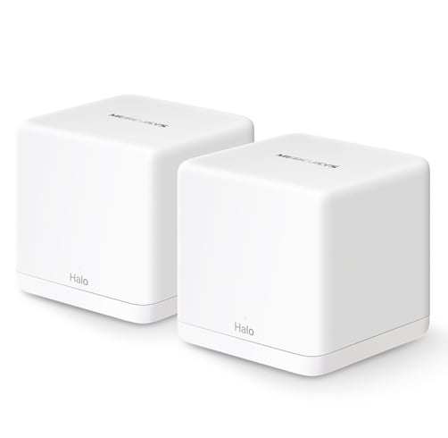 Mercusys AX1500 Whole Home Mesh Wi-Fi 6 System Halo H60X – 2 Pack