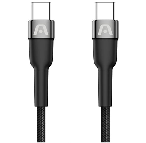 Cable Argom Dura Speed 240W Ultra Fast Charce & Sync Cable – Tipo C a Tipo C – 3M – Negro