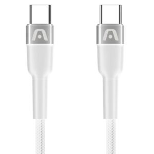 Argom Dura Speed Fast Charge 65W – 1.8M – Blanco