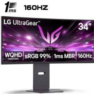 LG UltraGear 34G600A-B – 34″ – WQHD – 160Hz – VA