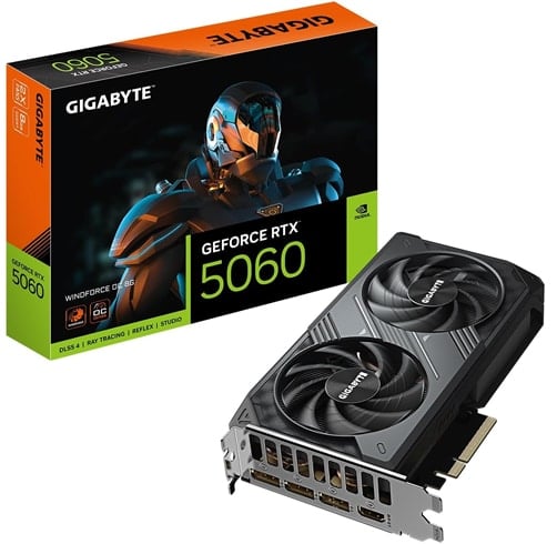 Gigabyte WindForce OC GeForce RTX 5060 – 8GB