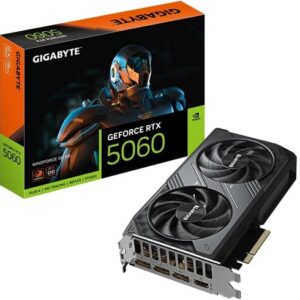 Kit Gigabyte WindForce OC GeForce RTX 5060 – 8GB + Redragon Diti K585