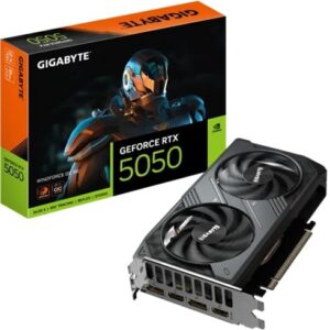 Kit Gigabyte GeForce Windforce OC RTX 5050 – 8GB + Redragon Diti K585