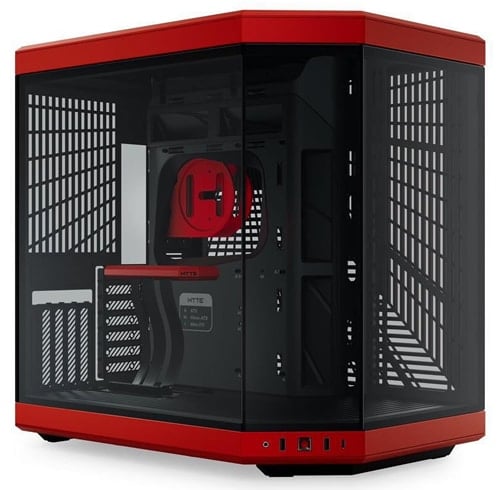 Hyte Y70 – Negro Rojo