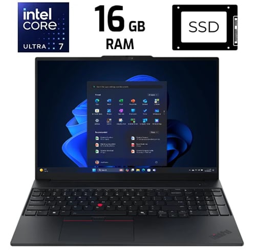 Lenovo ThinkPad E16 – I7 255H Ultra – 16GB – 512GB – Negro
