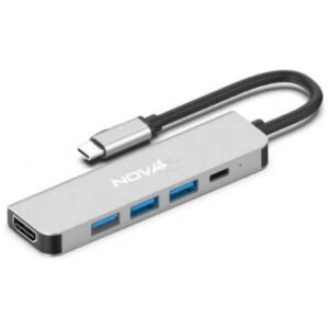 HUB USB NOVA USB-C A USB-C – USB 3.0 – 2xUSB 2.0 – HDMI