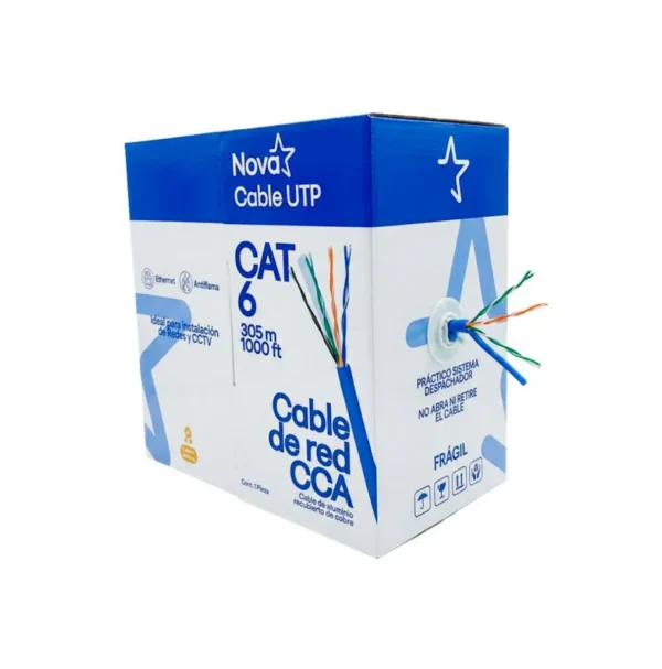 CABLE UTP NOVA CARRUCHA CAT6 305M