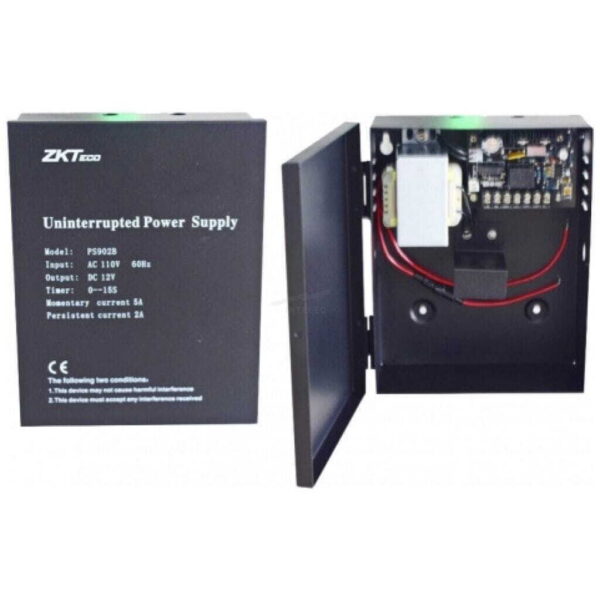 FUENTE DE PODER ZKTECO – 12V-5A 110-240v