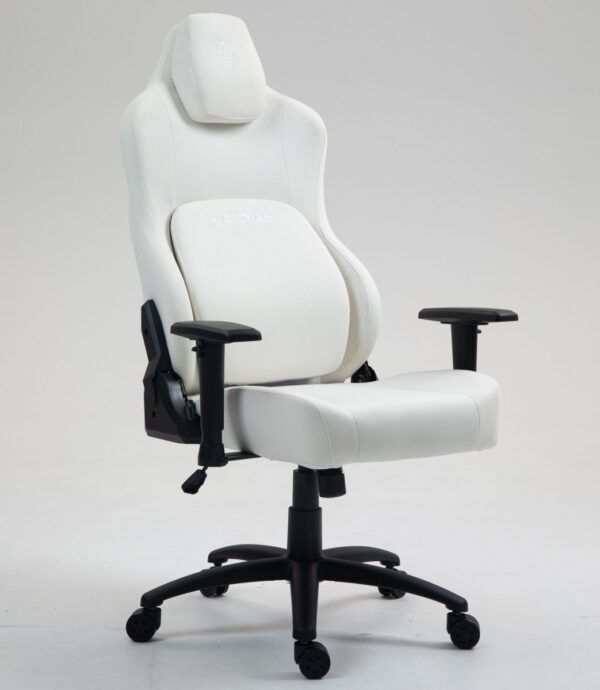 SILLA GAMING GAMDIAS ZELUS M4 WEAVE – BLANCO