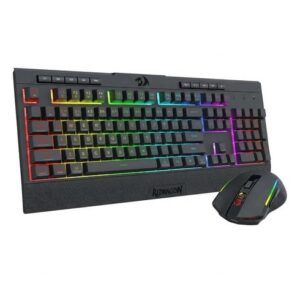 Teclado y Mouse Redragon Gaming Essentials – Wireless – Negro