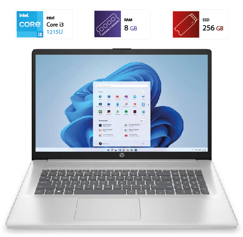 HP 17-cn2283s – i3 1215U – 8GB – 256GB