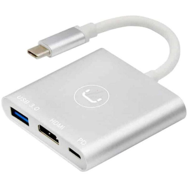 Hub UNNO USB-C a USB 3.0 – HDMI
