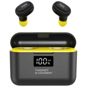 AUDIFONOS THONET & VANDER BOHNE TOPP – BLUETOOTH – NEGRO-AMARILLO