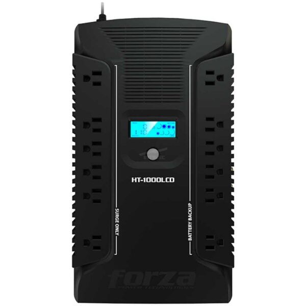 UPS Forza HT-1000 LCD 1000VA – 600W 12 TOMAS – 2USB