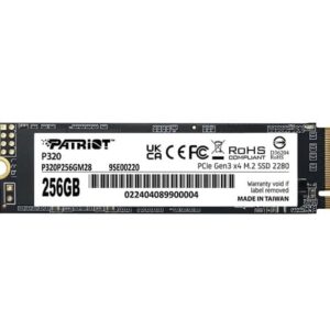 Patriot P320 256GB PCIe Gen3 x4