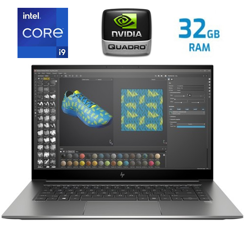 HP Zbook Studio  G7-  i9 10885H- 32GB – NVIDIA T2000