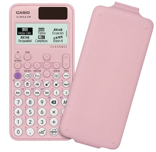 Calculadora Cientifica Casio – 550+ Funciones – Rosada – FX-991LA CW-PK