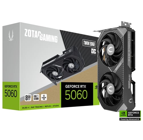 Zotac Gaming Geforce RTX 5060 8 GB Twin Edge OC