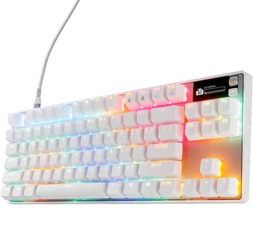 Steelseries Apex PRO TKL Gen3 – Blanco – 64898