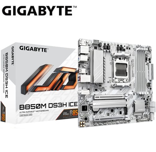 Gigabyte B850M DS3H Ice – DDR5