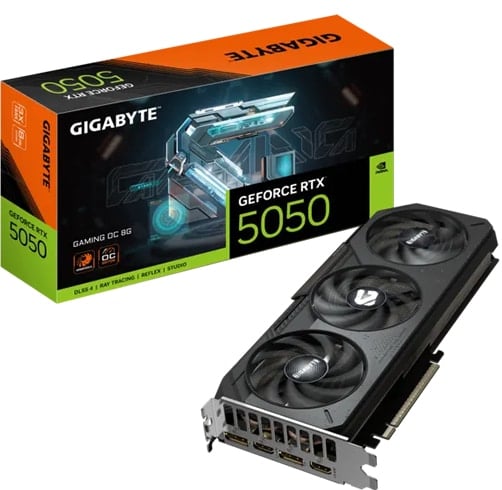 Kit Gigabyte GeForce RTX 5050 Gaming OC – 8GB + Redragon Diti K585