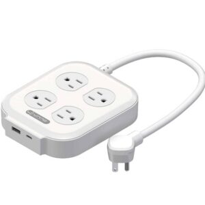 Regleta UNNO TEKNO POWERPOD de 4 EN 1 – USB – PW5085WT
